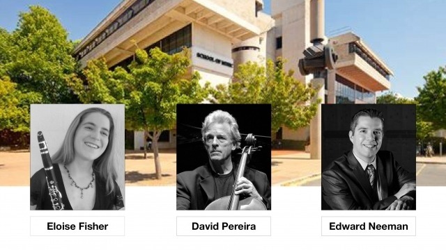 David Pereira, Eloise Fisher, Edward Neeman ANU School of Music