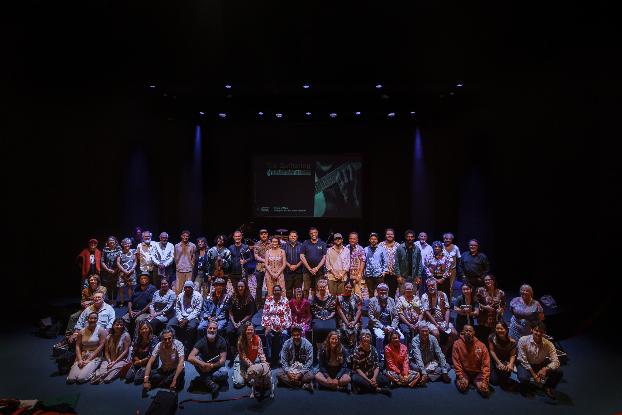 Image: The Gathering. Photp by Murrawarri/Ngiyambaa/Wiradjuri Photographer Stephen Wilson Barker