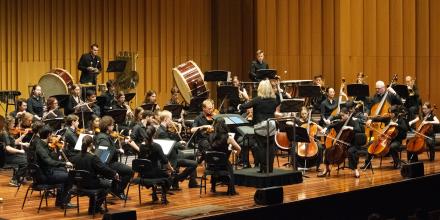 Image: ANU Orchestra 2025. Photo by Yun Hu