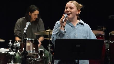 Photo: Jazz & Contemporary Ensembles Concerts, May 2025. Photo by Yun Hu /ANU.