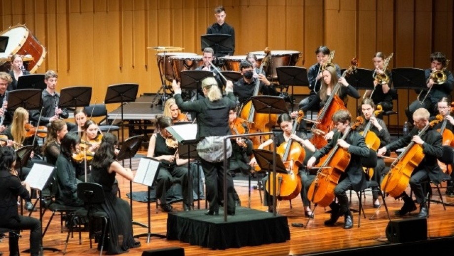 Image: ANU Orchestra 2024. Photo by Yun Hu