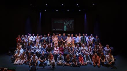 Image: The Gathering. Photp by Murrawarri/Ngiyambaa/Wiradjuri Photographer Stephen Wilson Barker
